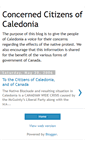 Mobile Screenshot of concernedcaledonia.blogspot.com