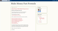 Desktop Screenshot of makemoneyfastformula.blogspot.com