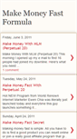 Mobile Screenshot of makemoneyfastformula.blogspot.com