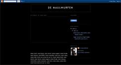 Desktop Screenshot of maulwurfen.blogspot.com