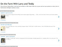 Tablet Screenshot of larryandteddy.blogspot.com