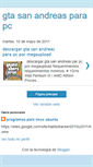 Mobile Screenshot of gtasanandreasparapc.blogspot.com