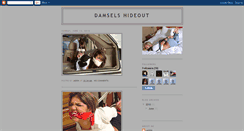 Desktop Screenshot of damselshideout.blogspot.com