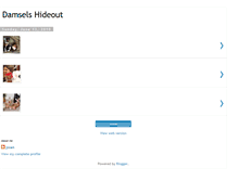 Tablet Screenshot of damselshideout.blogspot.com