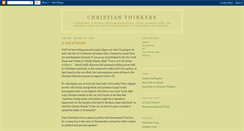 Desktop Screenshot of christthink.blogspot.com