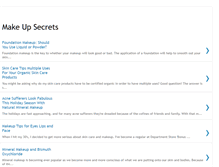 Tablet Screenshot of make-up-secrets.blogspot.com