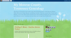 Desktop Screenshot of mymonroecountytngenealogy.blogspot.com