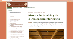 Desktop Screenshot of historiadelmueble.blogspot.com