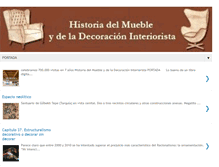 Tablet Screenshot of historiadelmueble.blogspot.com