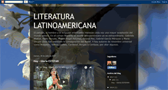 Desktop Screenshot of literaturadelatinoamerica.blogspot.com