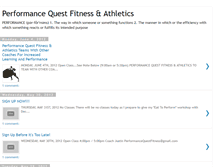 Tablet Screenshot of performancequestfitness.blogspot.com