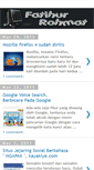 Mobile Screenshot of fatihurrohmat.blogspot.com