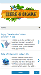 Mobile Screenshot of here4share.blogspot.com