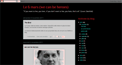 Desktop Screenshot of le6mars.blogspot.com