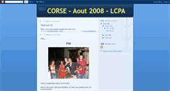 Desktop Screenshot of corse-aout-08-lcpa.blogspot.com