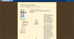 Desktop Screenshot of fullstomachfoodie.blogspot.com