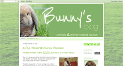 Desktop Screenshot of bunnyjeancook.blogspot.com