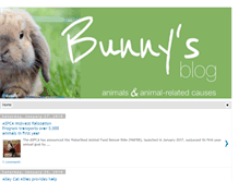 Tablet Screenshot of bunnyjeancook.blogspot.com
