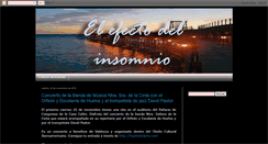 Desktop Screenshot of elefectodelinsomnio.blogspot.com