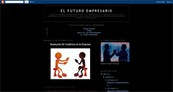 Desktop Screenshot of elfuturoempresario.blogspot.com