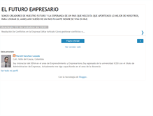 Tablet Screenshot of elfuturoempresario.blogspot.com