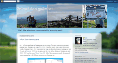 Desktop Screenshot of gettingitdoneontherun.blogspot.com