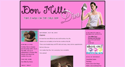 Desktop Screenshot of donmillsdiva.blogspot.com