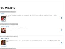 Tablet Screenshot of donmillsdiva.blogspot.com