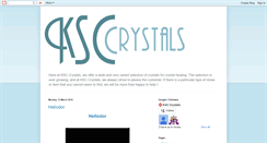 Desktop Screenshot of ksccrystals.blogspot.com