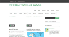 Desktop Screenshot of indonesiaculturez.blogspot.com