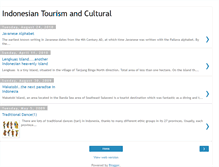 Tablet Screenshot of indonesiaculturez.blogspot.com