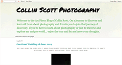 Desktop Screenshot of collinscottphotography.blogspot.com