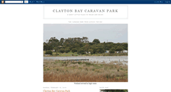 Desktop Screenshot of clayton-bay-caravan-park.blogspot.com