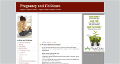 Desktop Screenshot of pregnancy-childcare.blogspot.com