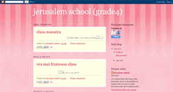 Desktop Screenshot of jerusalemschoolgrade4.blogspot.com