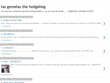 Tablet Screenshot of lasgemelasthehedgehog.blogspot.com