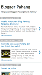 Mobile Screenshot of bloggerpahang.blogspot.com