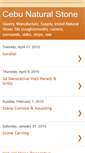 Mobile Screenshot of cebunaturalstone.blogspot.com