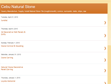 Tablet Screenshot of cebunaturalstone.blogspot.com