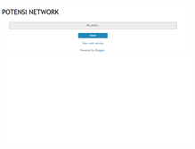Tablet Screenshot of potensinetwork.blogspot.com