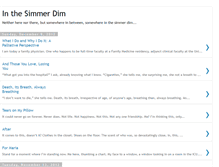 Tablet Screenshot of inthesimmerdim.blogspot.com