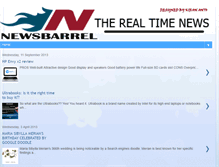 Tablet Screenshot of newsbarrel.blogspot.com