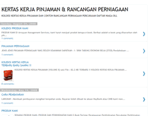 Tablet Screenshot of ekertaskerja.blogspot.com