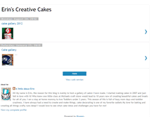 Tablet Screenshot of erinscreativecakes.blogspot.com