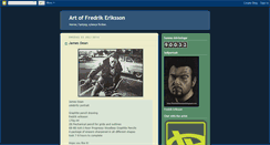 Desktop Screenshot of fredrikerikssonart.blogspot.com