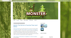 Desktop Screenshot of monstertreefranchise.blogspot.com