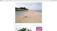 Desktop Screenshot of organic-lizzi.blogspot.com