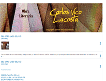 Tablet Screenshot of literaturacarlosvico.blogspot.com