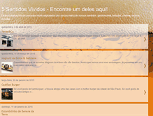 Tablet Screenshot of 5sentidosvividos.blogspot.com