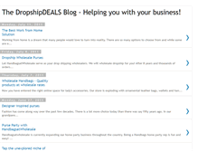 Tablet Screenshot of dropshipdeals.blogspot.com